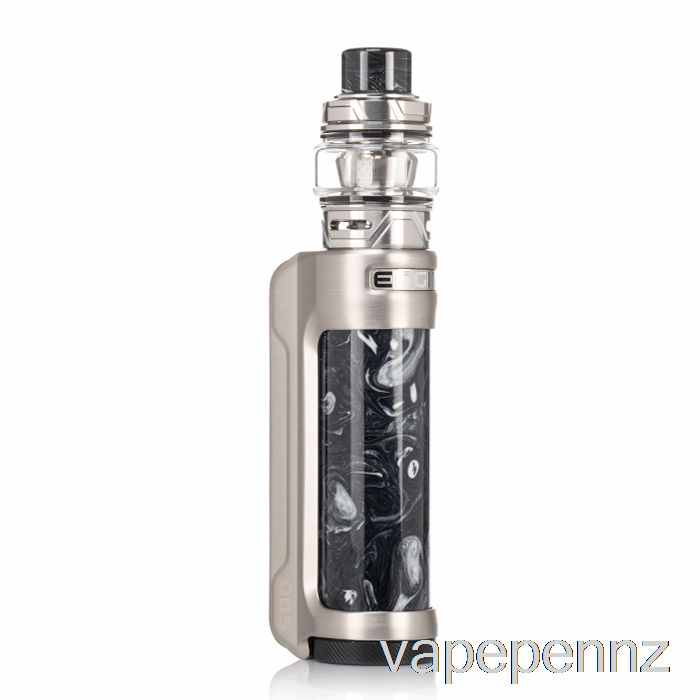 OBS ENGINE 100W Starter Kit SS / Ink Black VAPE NZ